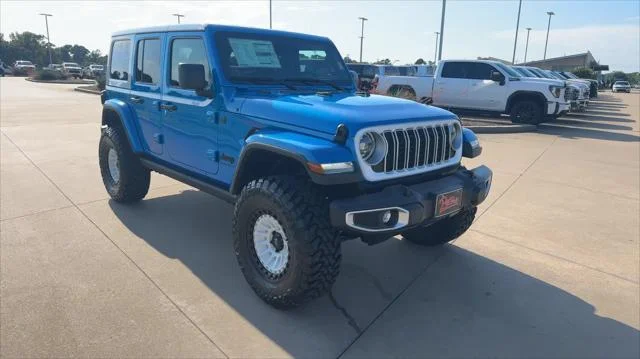 New 2026 Hydro Blue Pearl-Coat Exterior Paint Jeep Sahara image 4