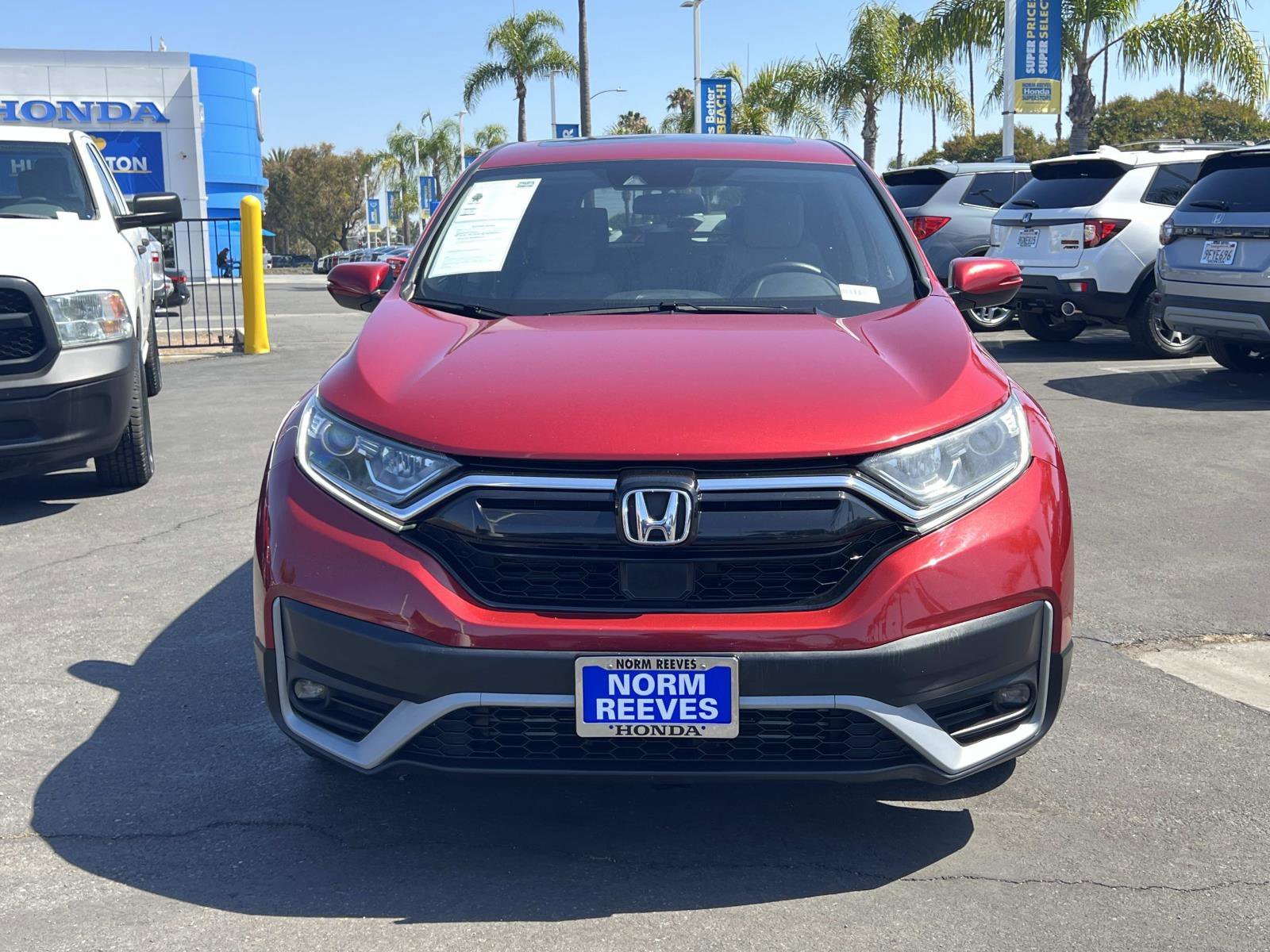 Used 2021 Red Honda EX image 4