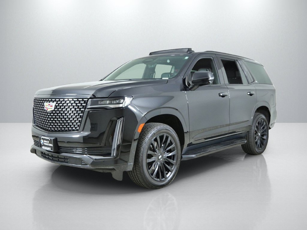 Used 2023 Black Cadillac Premium Luxury image 1