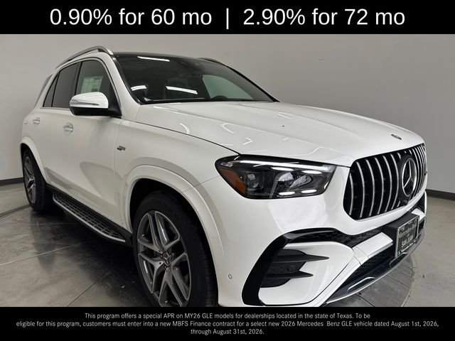 New 2026 Mercedes-Benz GLE AMG® 53 4MATIC®+ SUV AWD 4MATIC®