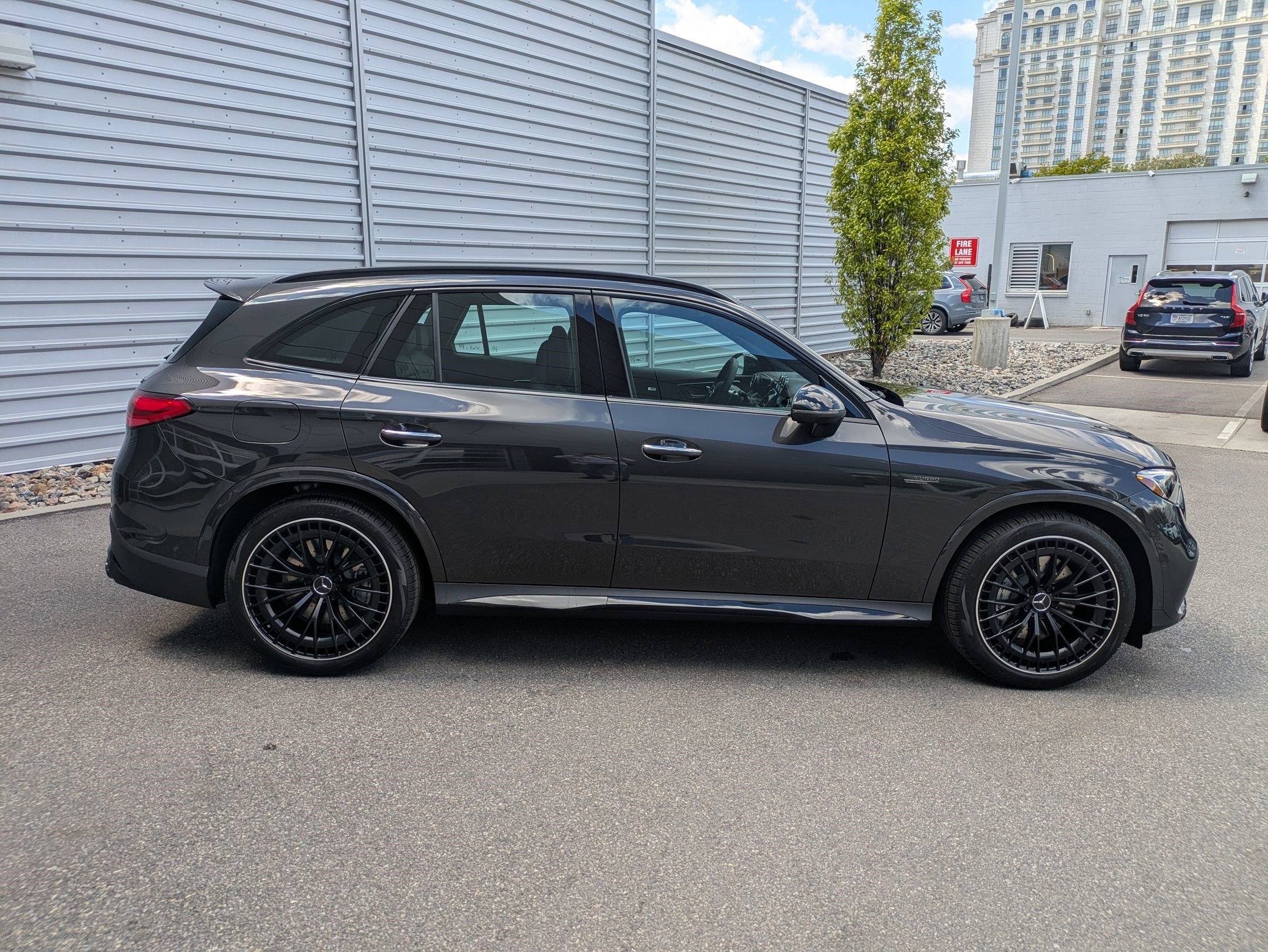 New 2026 Graphite Grey Metallic Mercedes-Benz AMG® GLC 43 image 2