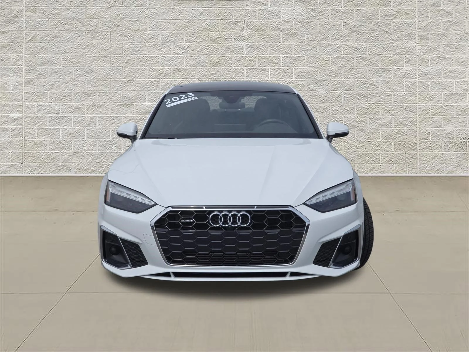 Certified Used 2023 Glacier White Audi S line Premium Plus image 2