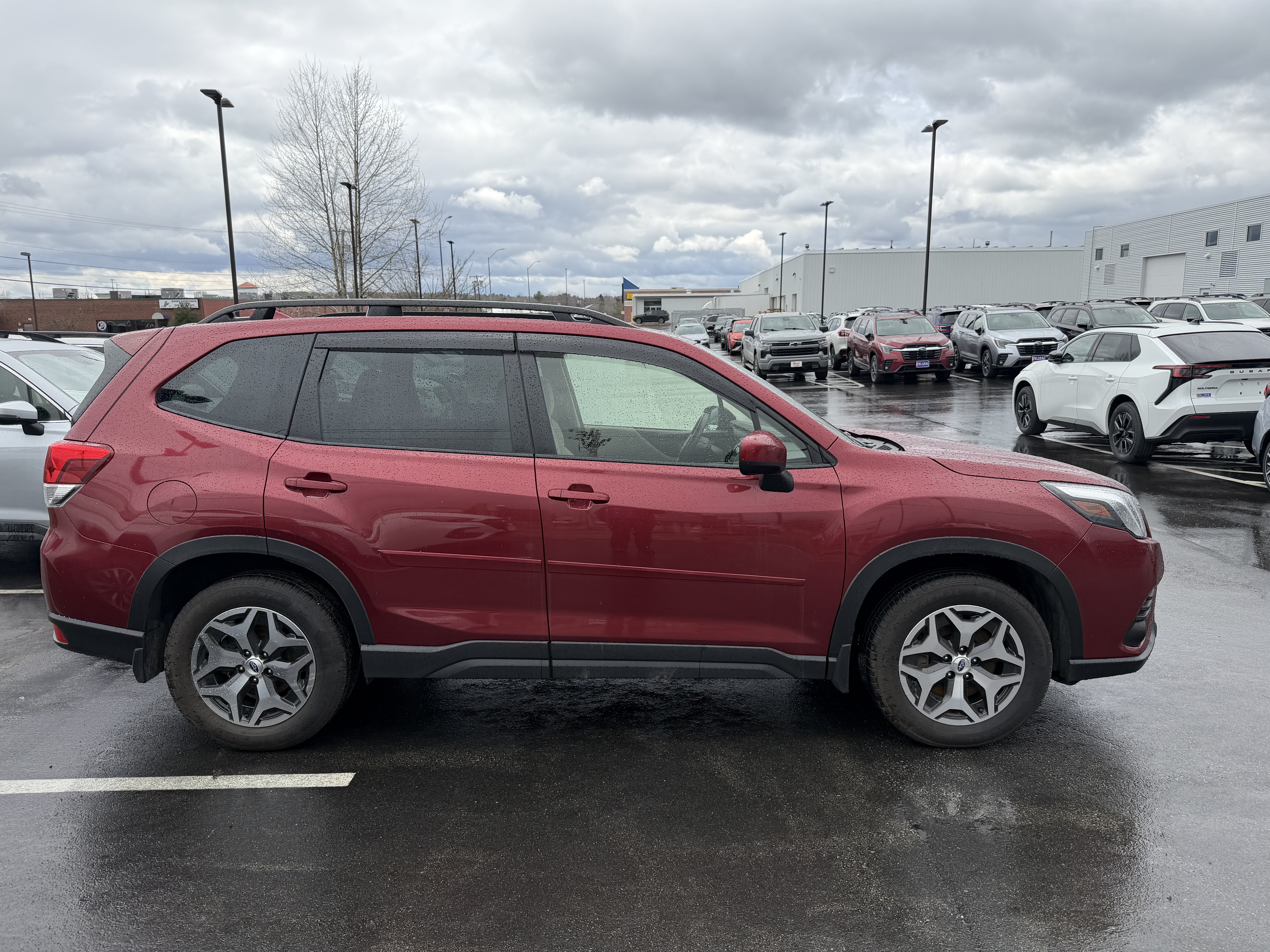 Used 2023 Crimson Red Pearl Subaru Premium image 6