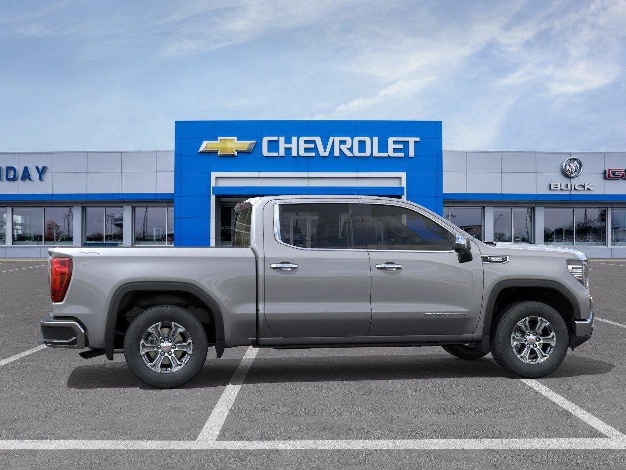 New 2026 Sterling Metallic GMC SLT image 5