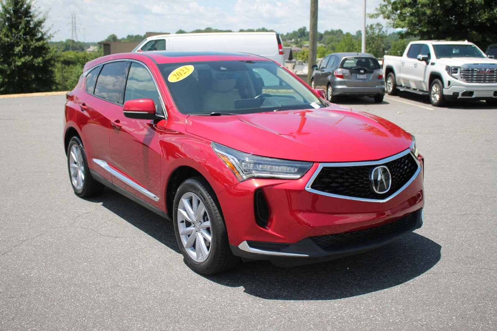 Used 2023 Red Acura SH-AWD image 2