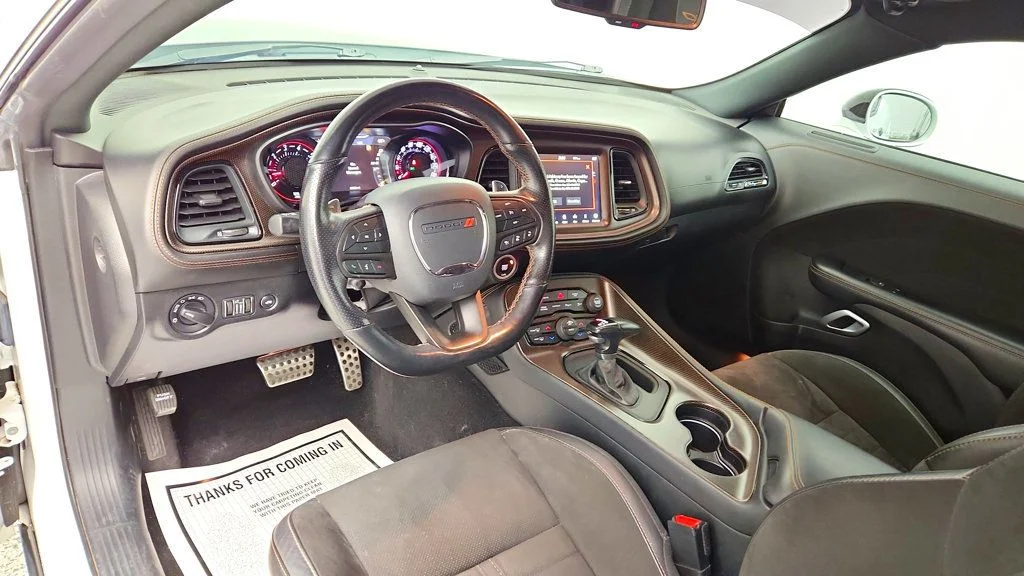 Used 2020 White Knuckle Clearcoat Dodge R/T Scat Pack 50th Ann. Widebody RWD w/ harman/kardon & Sunroof image 12