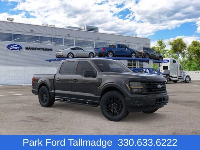 New 2026 Agate Black Metallic Ford XLT image 7