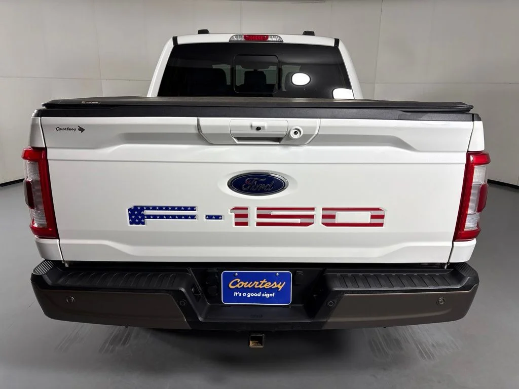 Used 2021 Black Ford Lariat image 7