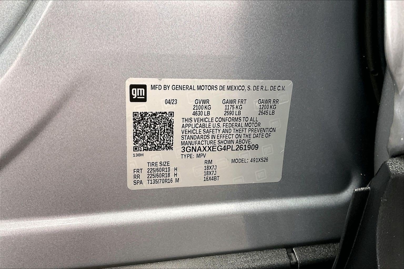 Used 2023 Sterling Gray Metallic Chevrolet Premier image 34