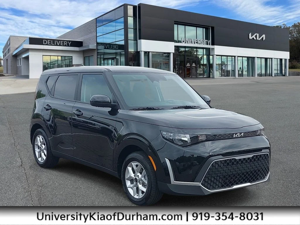 Used 2025 Black Kia LX image 1