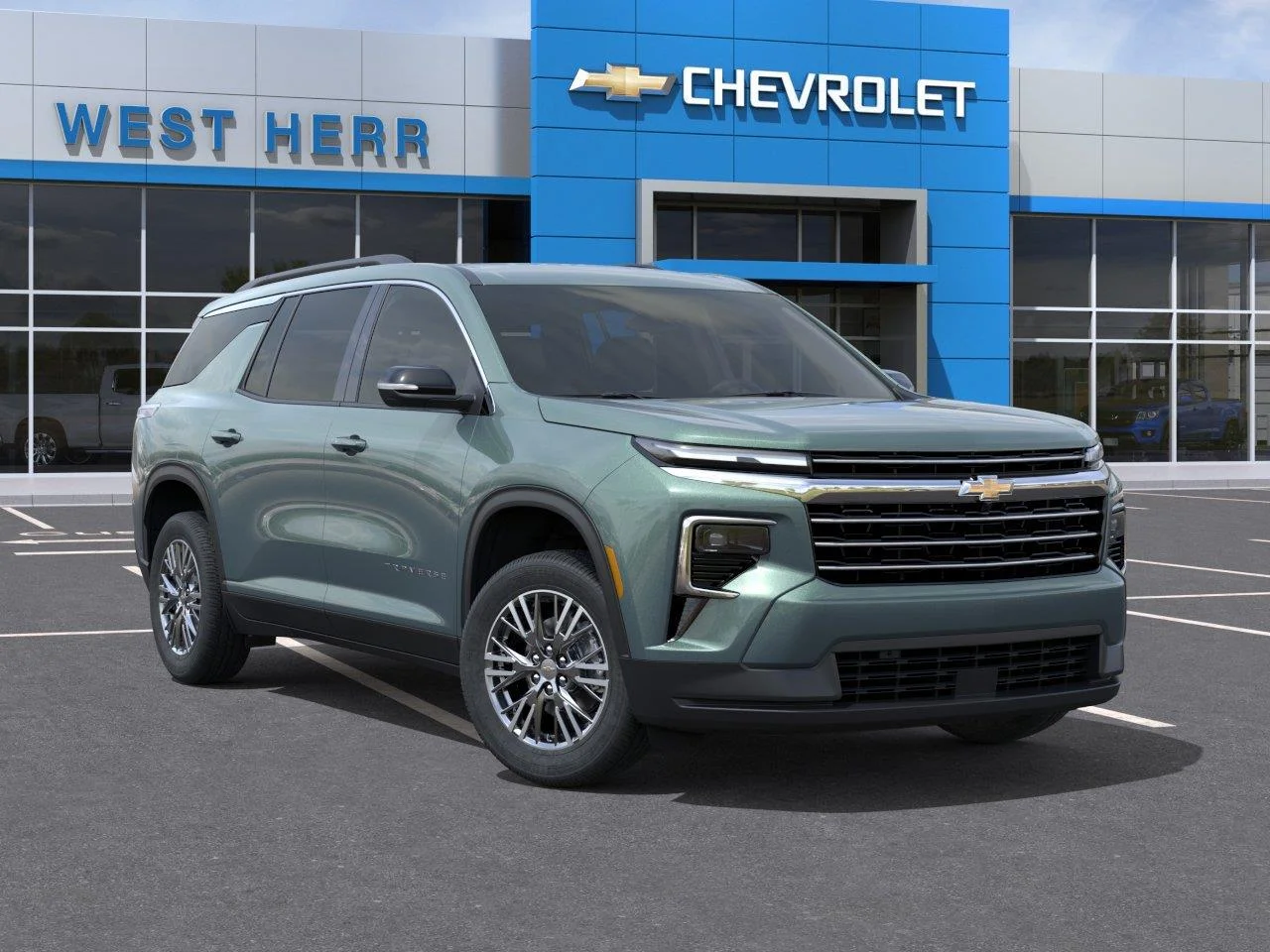 New 2027 Trillium Green Metallic Chevrolet LT image 7
