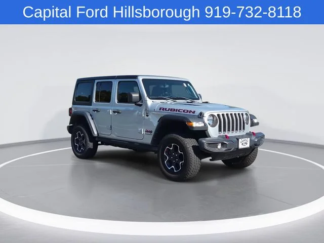 Used 2023 Silver Jeep Rubicon image 2