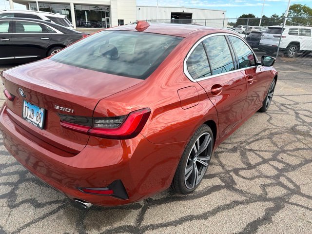 Used 2020 Sunset Orange Metallic BMW 330i xDrive image 5