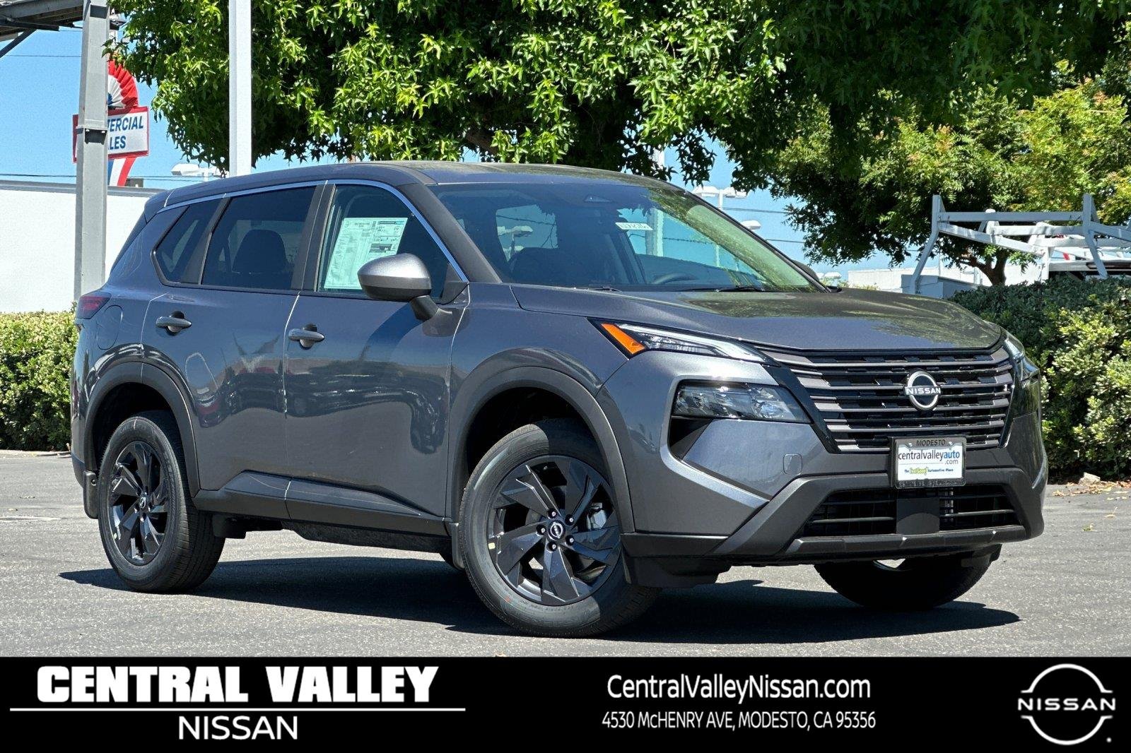 New 2026 Gun Metallic Nissan SV image 1