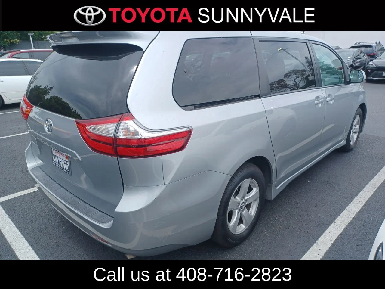Certified Used 2019 Silver Toyota LE image 2