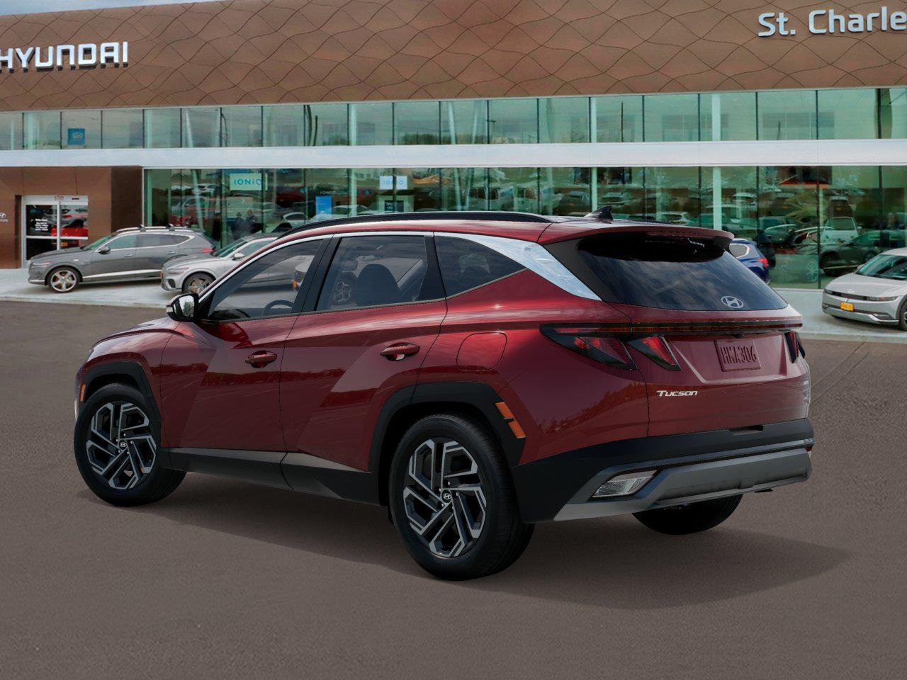 New 2026 Ultimate Red Hyundai SEL AWD image 5