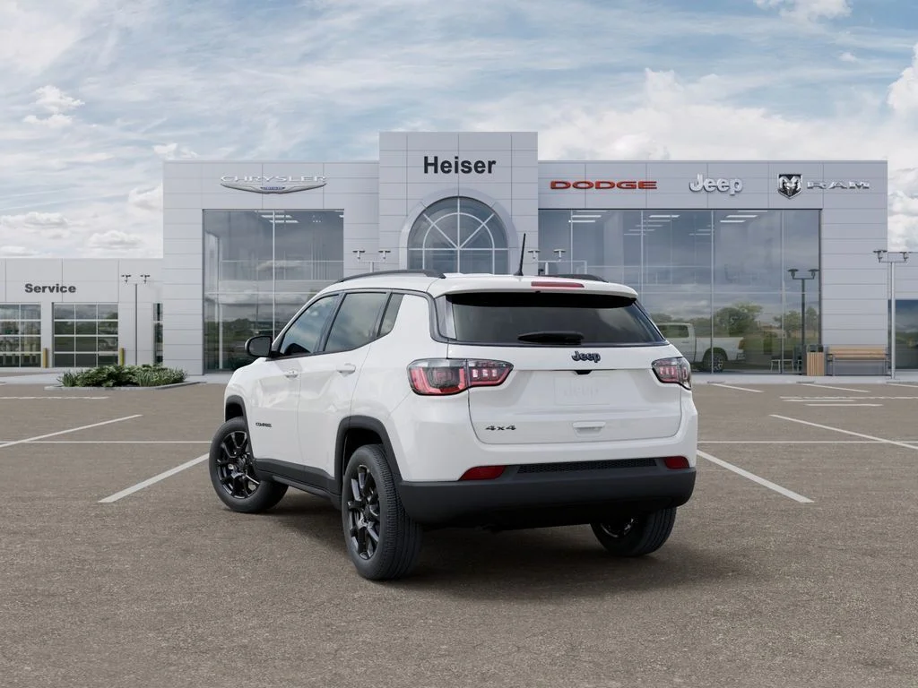 New 2026 Bright White Clear-Coat Exterior Paint Jeep Latitude image 3