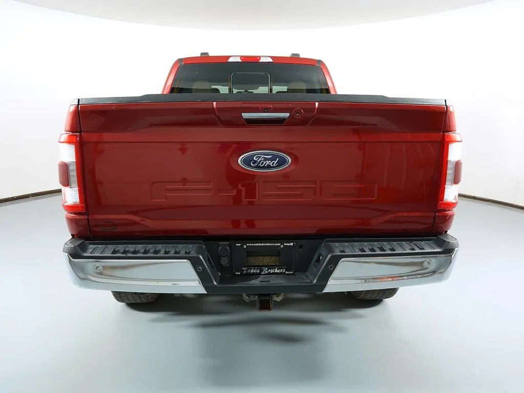 Used 2021 Red Ford Lariat image 4