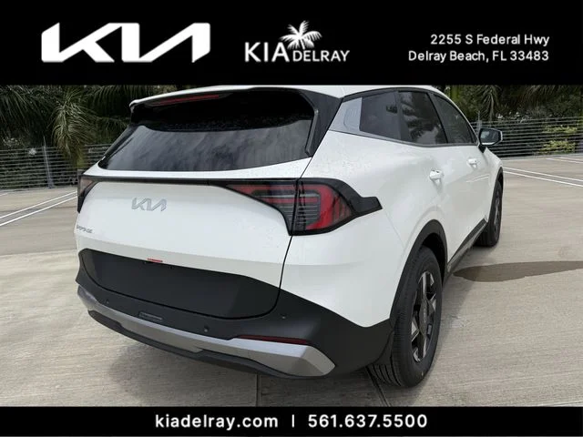 New 2026 White Kia LX image 3
