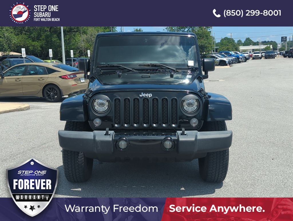 Used 2017 Black Jeep Unlimited Sahara image 10
