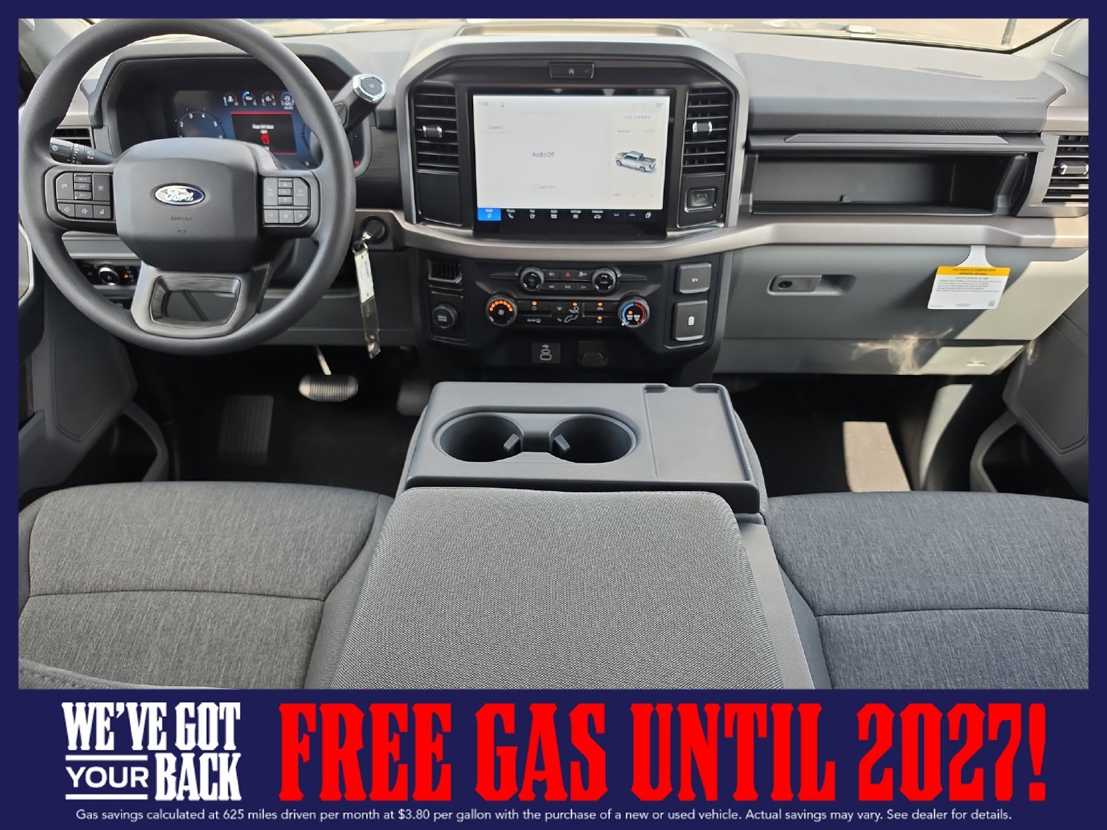 New 2026 Carbonized Gray Metallic Ford XLT image 10
