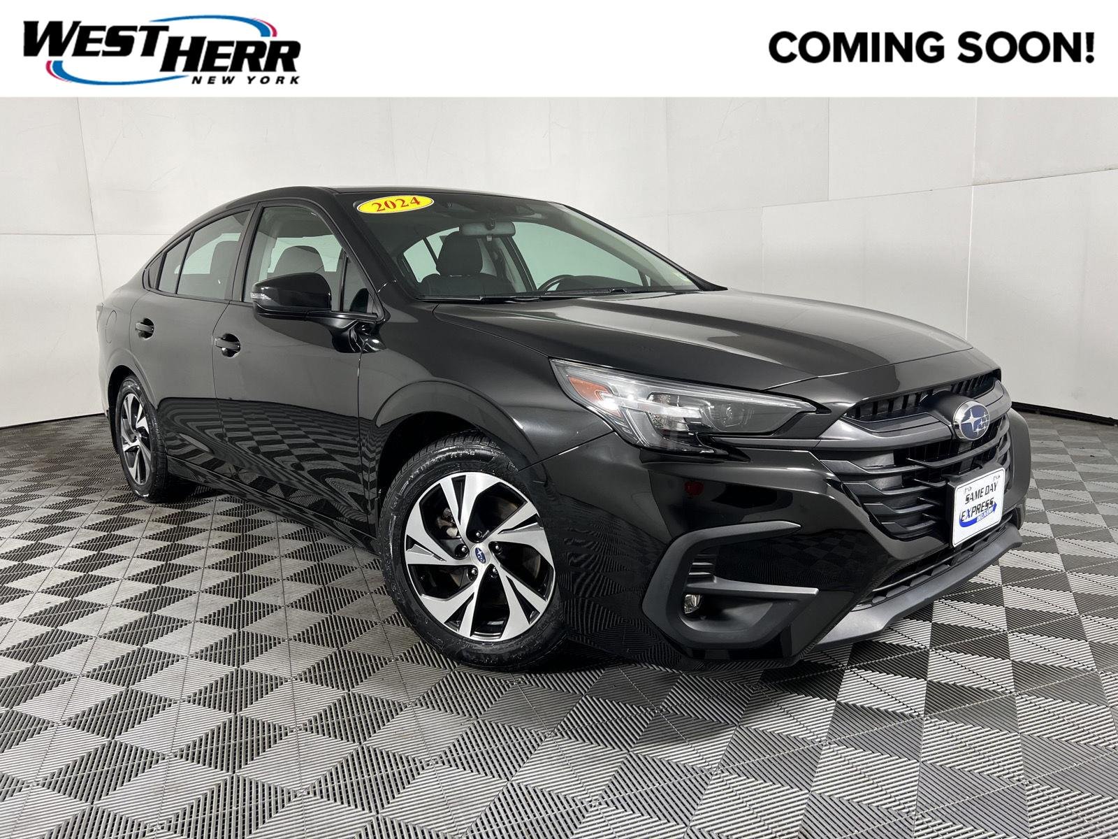 Used 2024 Crystal Black Silica Subaru Premium image 1