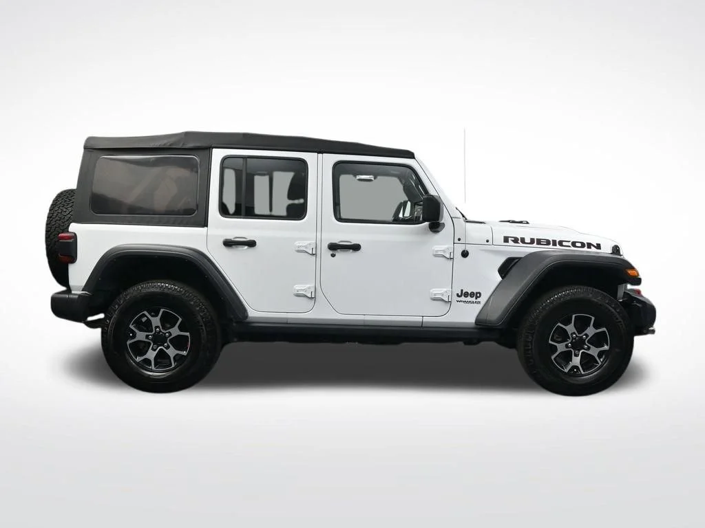 Used 2021 White Jeep Unlimited Rubicon image 4