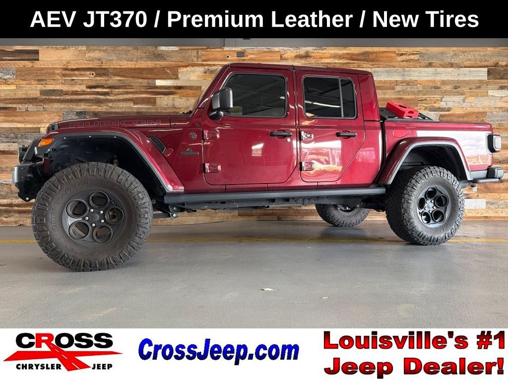 Used 2021 Snazzberry Pearlcoat Jeep Rubicon image 1