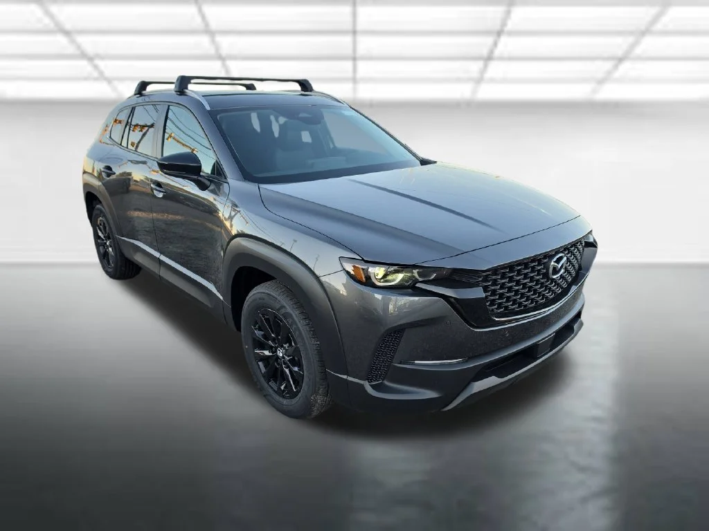 New 2026 Machine Gray Metallic Mazda Preferred AWD image 2
