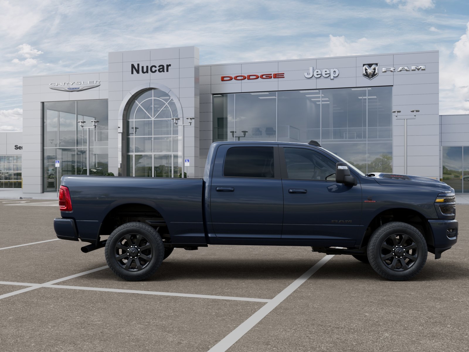 New 2026 Forged Blue Metallic Exterior Paint RAM Laramie image 21