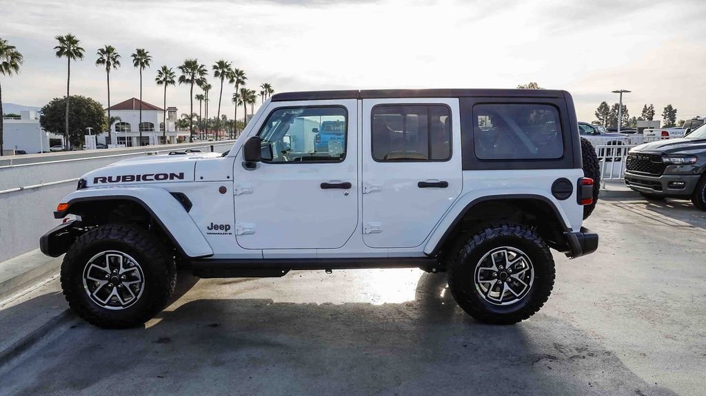 New 2026 Bright White Clearcoat Jeep Rubicon image 14