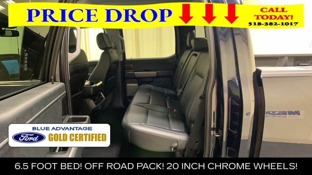 Certified Used 2022 Blue Metallic Ford Lariat image 25