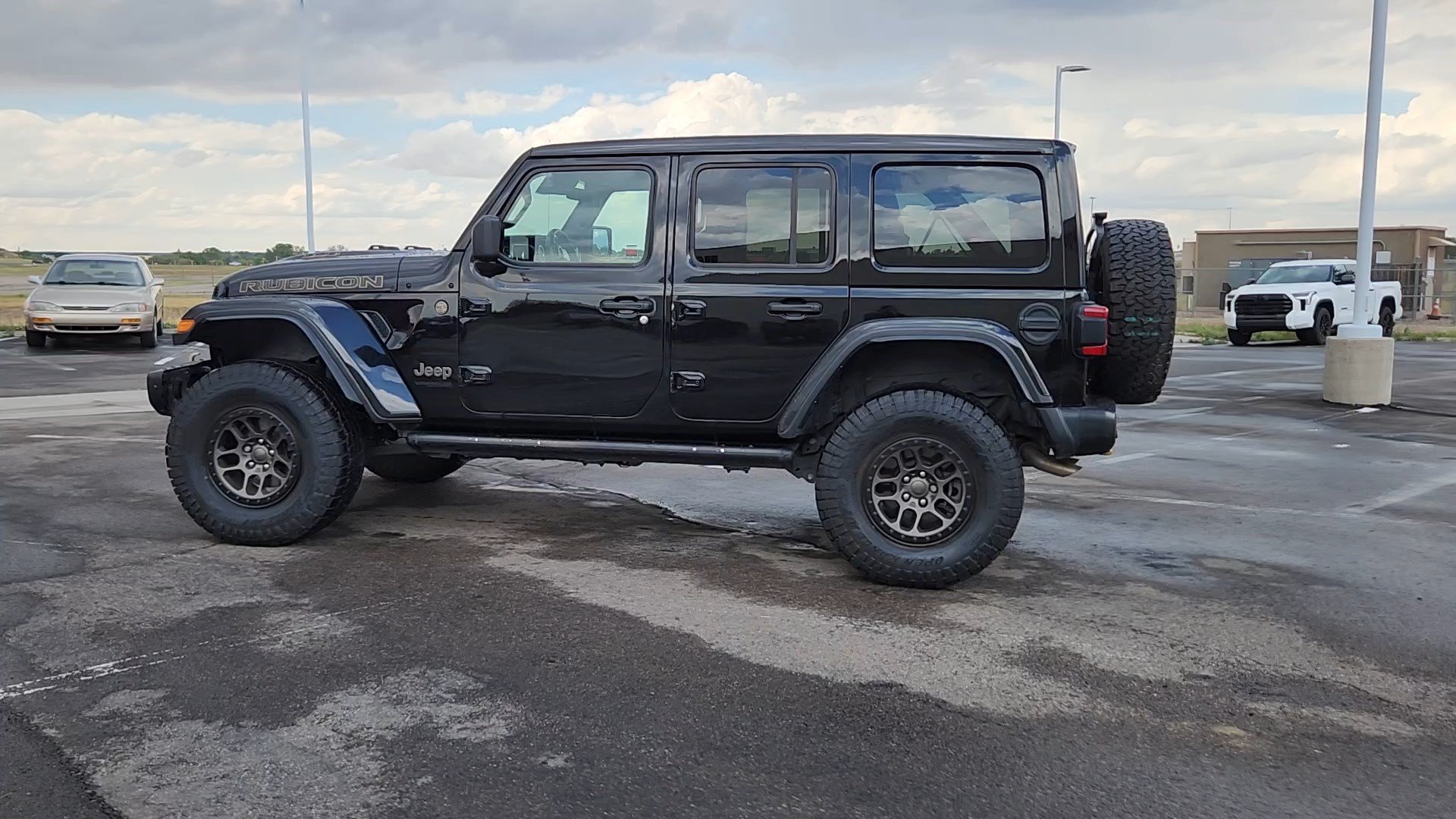 Used 2021 Black Clearcoat Jeep Unlimited Rubicon 392 image 2