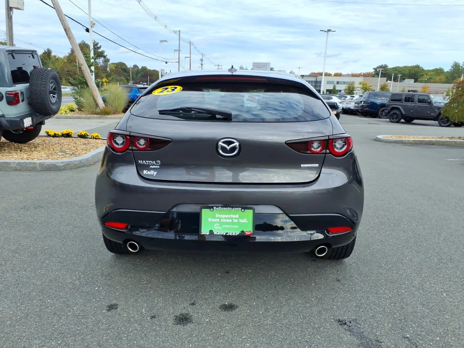 Certified Used 2023 Machine Gray Metallic Mazda 2.5 S Premium image 9