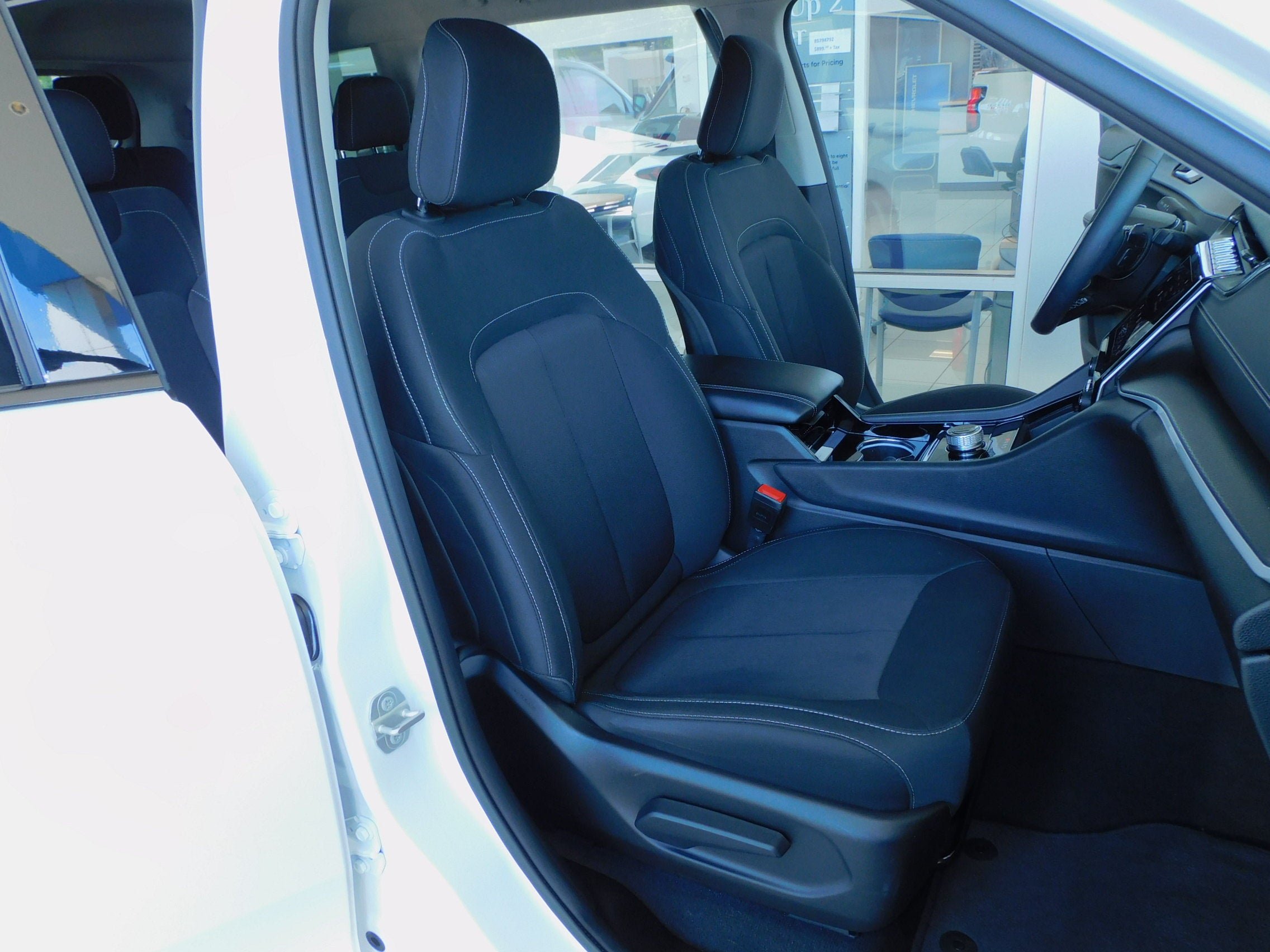 Used 2023 Bright White Clearcoat Jeep Laredo image 53