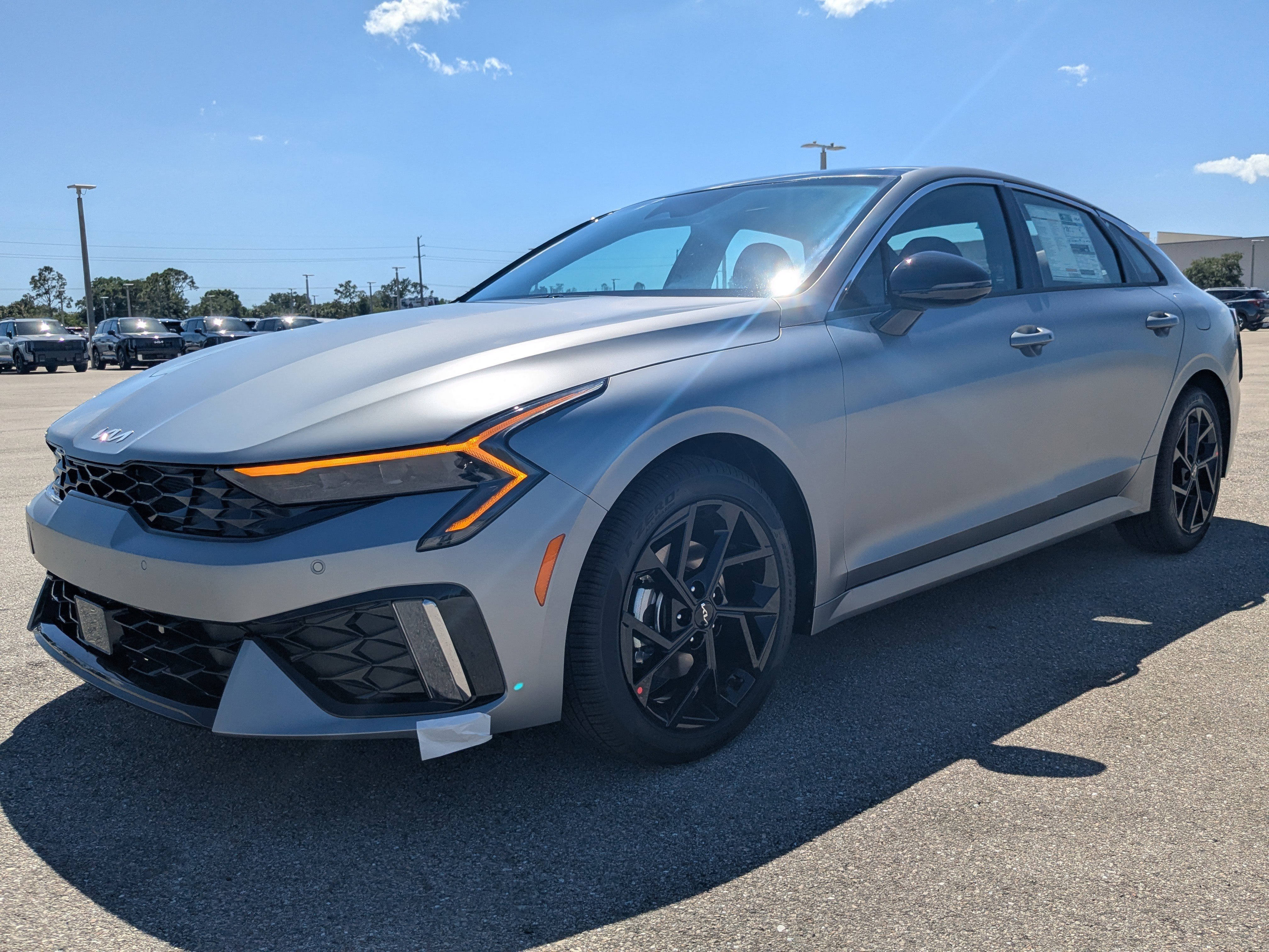New 2026 Steel Matte Gray Kia GT-Line FWD image 9