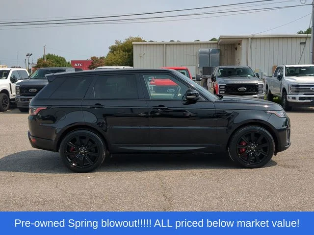 Used 2022 Black Land Rover HST image 14