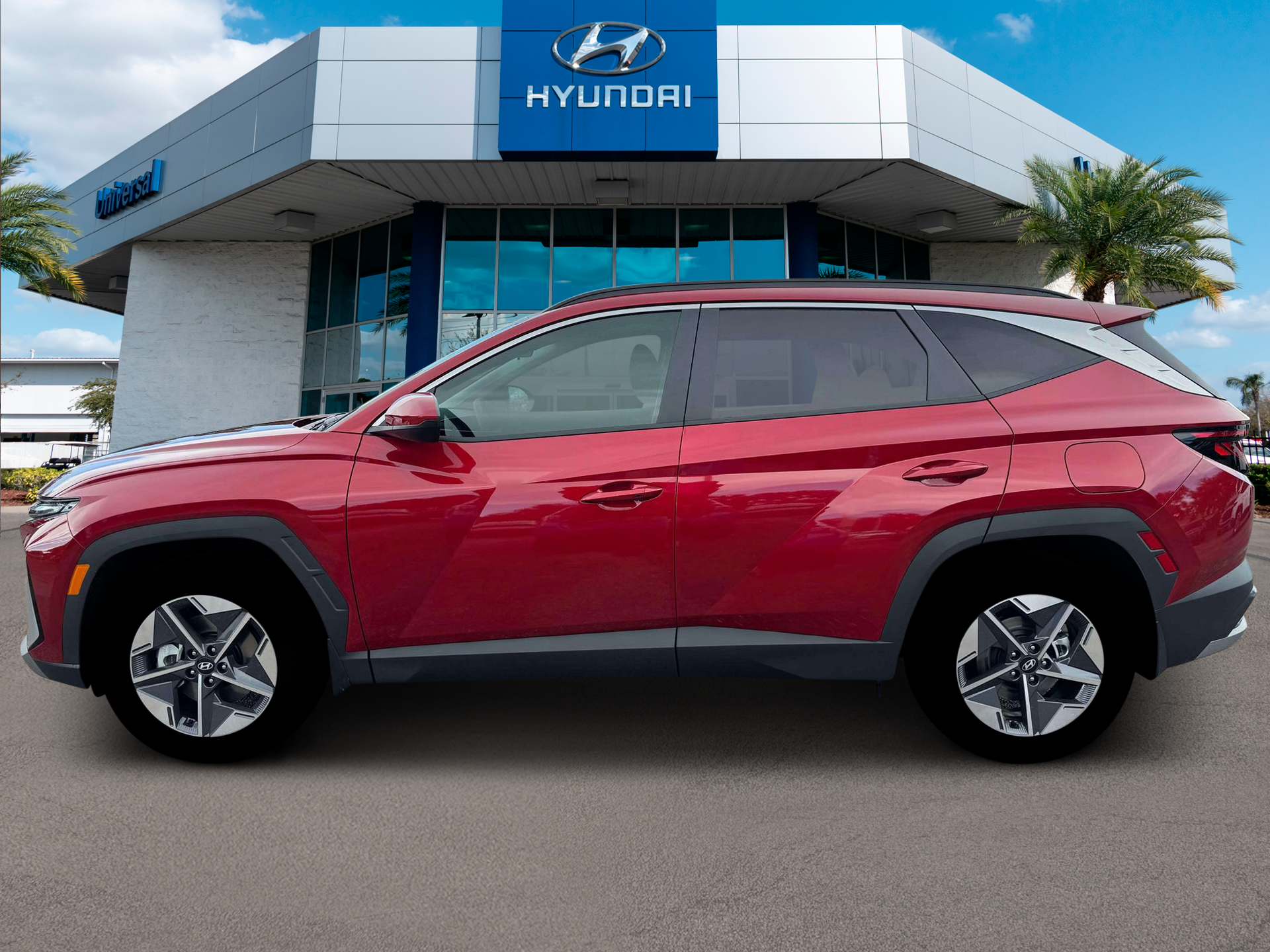 New 2026 Red Hyundai SEL FWD image 3