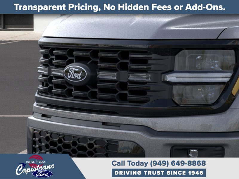 New 2025 Carbonized Gray Metallic Ford STX image 17