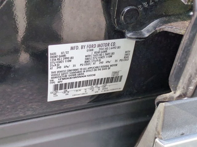 Used 2022 Black Ford Platinum image 38