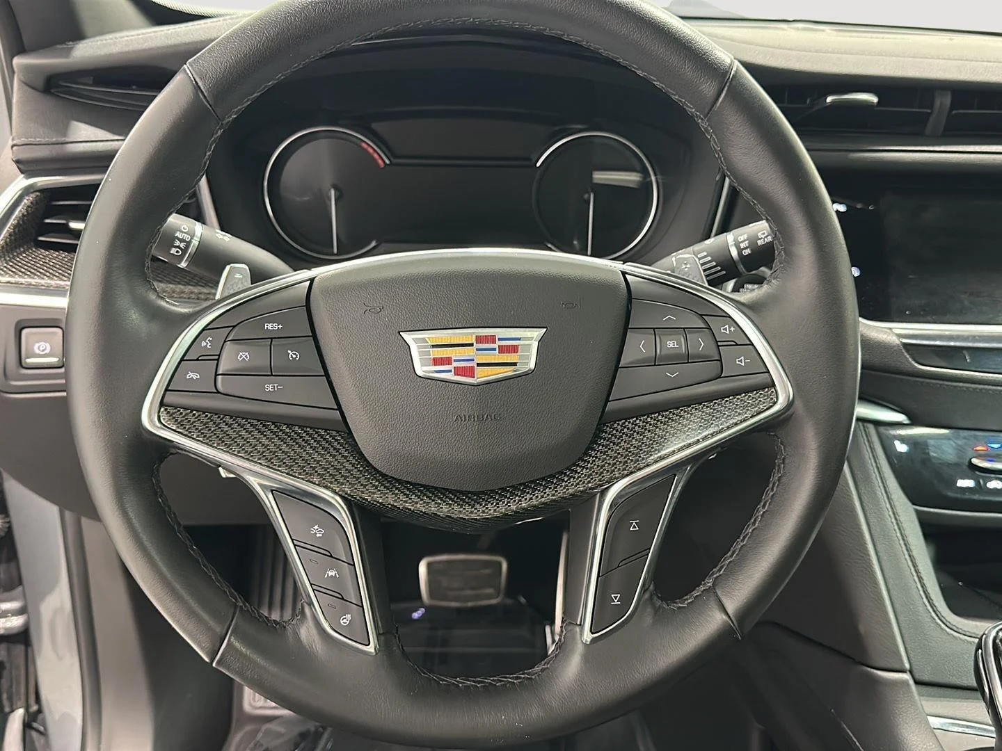 Used 2021 SATIN STEEL METALLIC Cadillac AWD Sport image 9