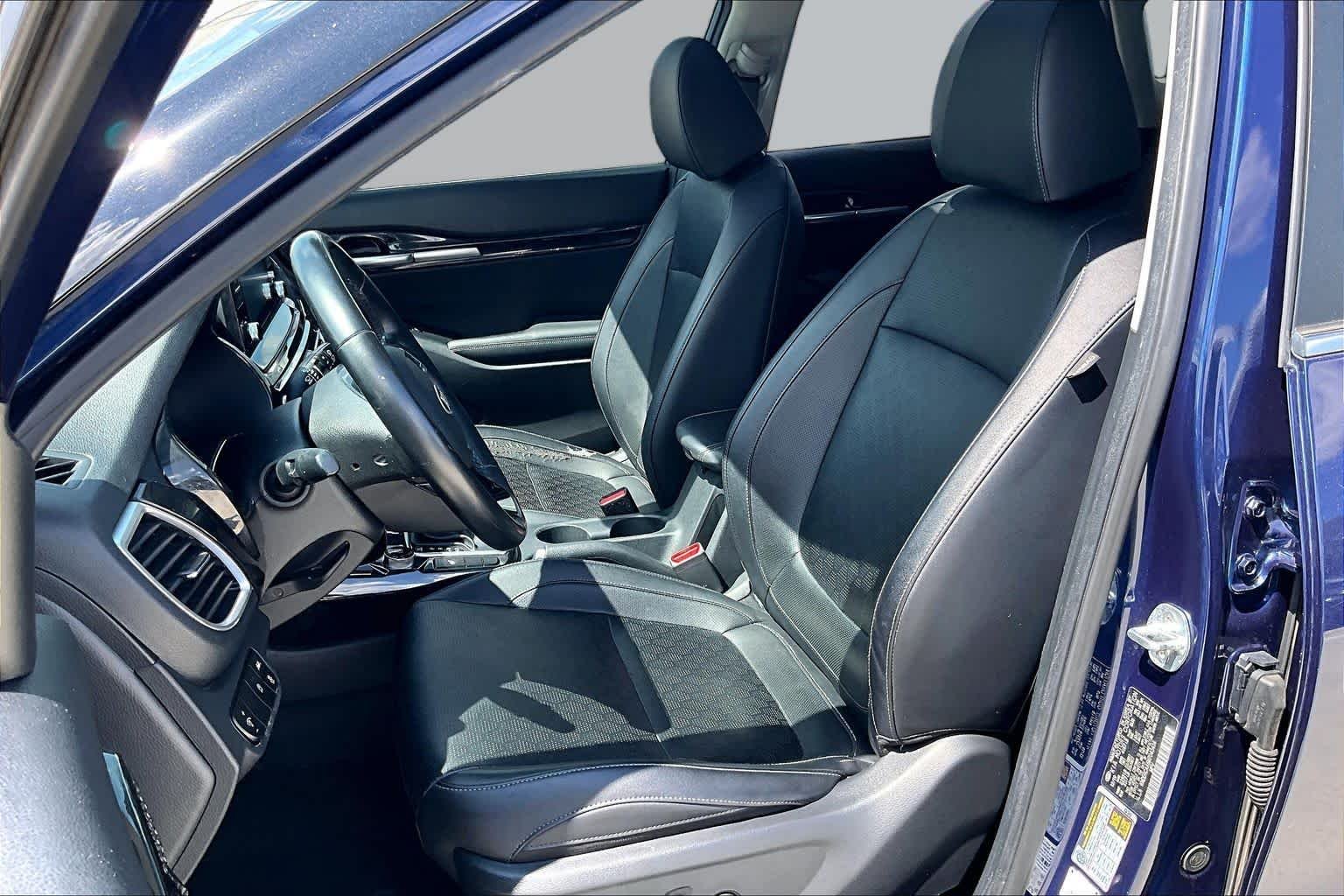 Used 2021 Dark Ocean Blue Kia EX image 8