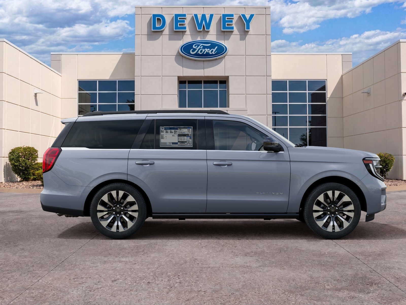New 2027 Glacier Gray Metallic Tri-Coat Ford Platinum image 5
