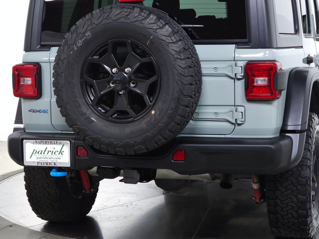 Used 2023 Gray Jeep Rubicon 20th Anniversary Edition 4xe image 9