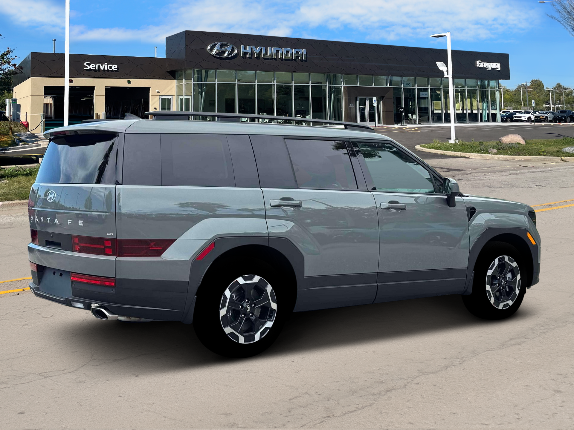 New 2026 Gray Hyundai SEL AWD image 8