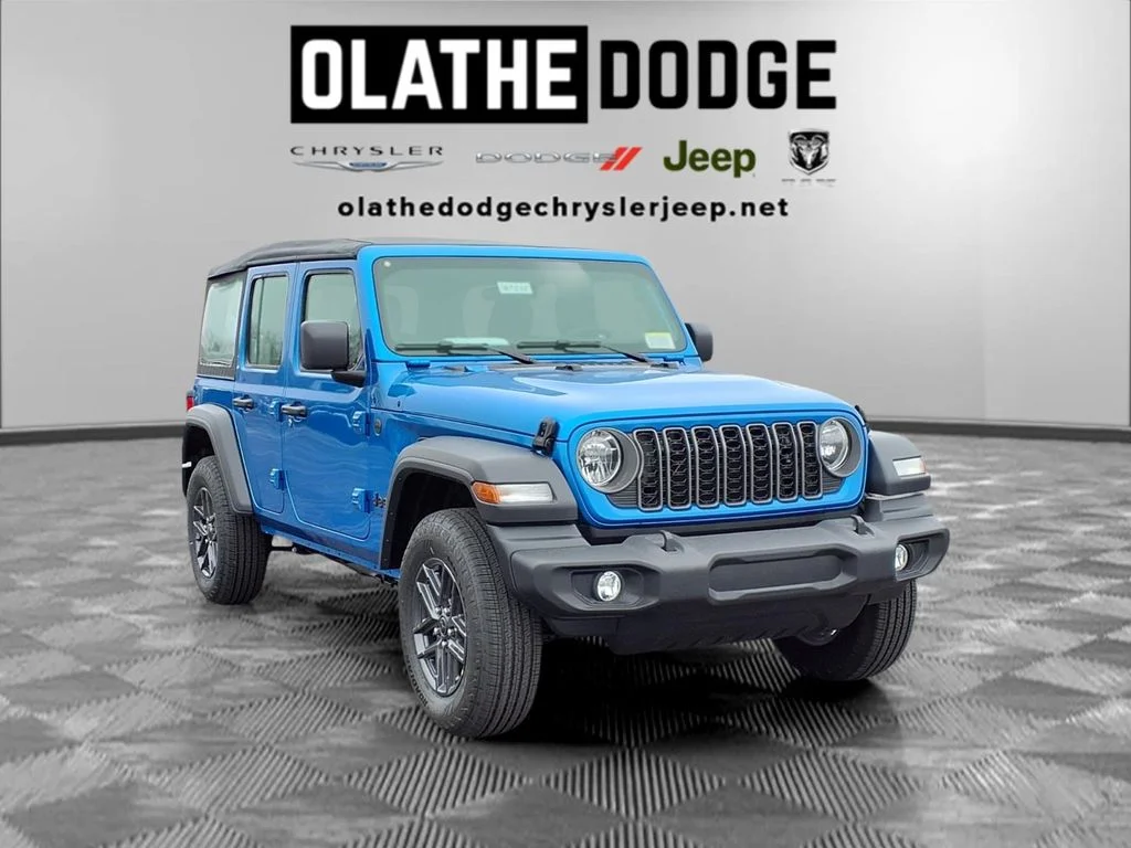 New 2026 Hydro Blue Pearl-Coat Exterior Paint Jeep Sport image 29