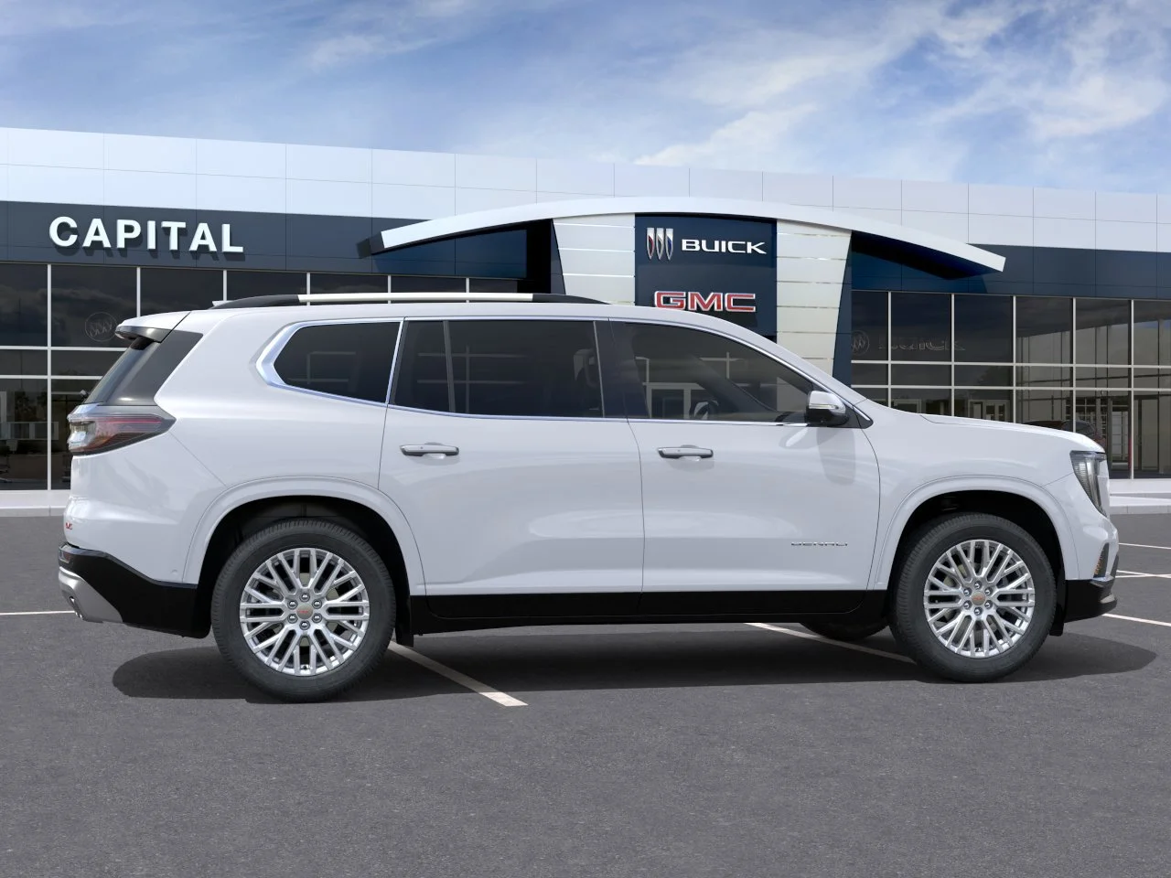 New 2026 Glacier White Tricoat GMC Denali AWD image 6