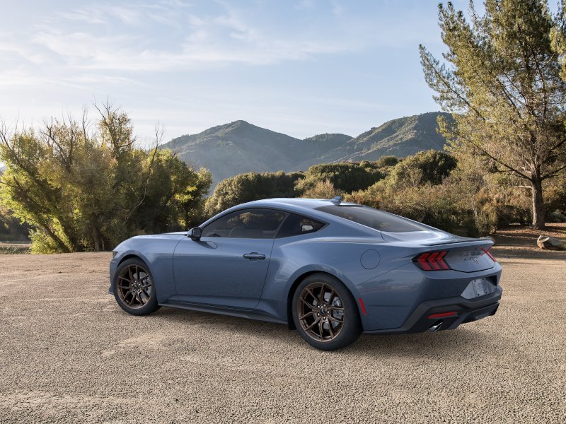 New 2025 Vapor Blue Metallic Ford EcoBoost® Premium Fastback image 4