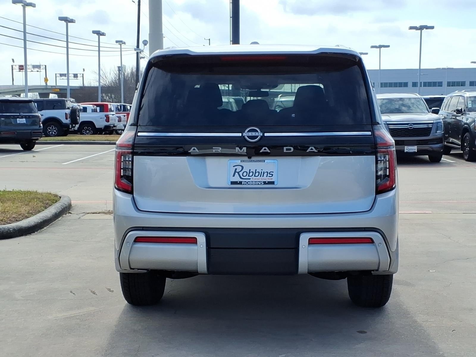 2026 Nissan Armada SV Silver at Robbins Nissan