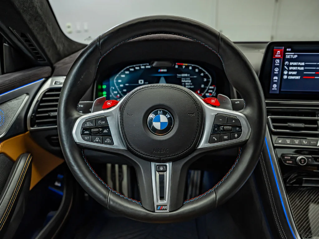 Used 2024 Marina Bay Blue Metallic BMW Competition image 26